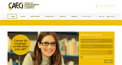 Desktop Screenshot of caeci.com.br